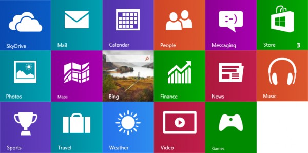 Οι προεγκατεστημένες εφαρμογές των Windows 8
