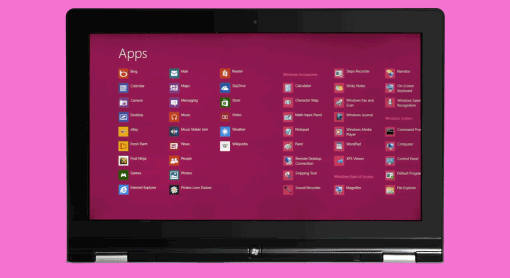 Τα βασικά gestures των Windows 8 σε οθόνες αφής