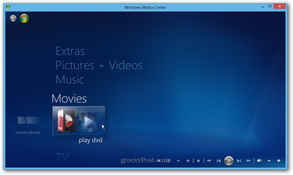 Αναπαραγωγή DVD και Blu-ray ταινιών στα Windows 8