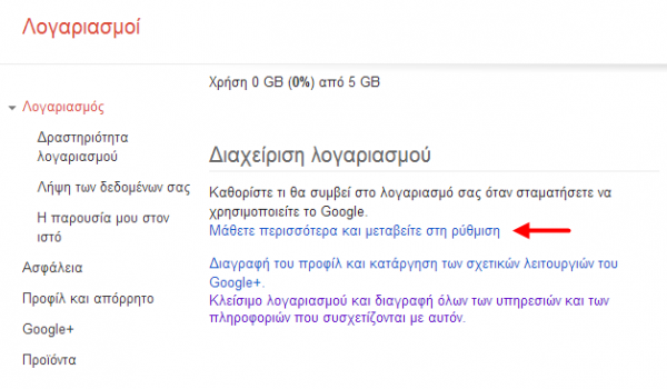 Google Inactive Account Manager, το Gmail μετά το θάνατο σου