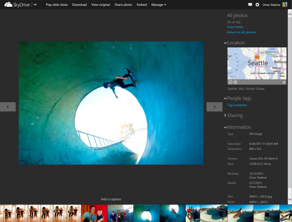 SkyDrive, βελτιώσεις στο ανέβασμα και διαχείριση φωτογραφιών