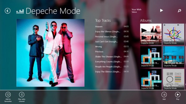 Deezer app για Windows 8, η μουσική δε σταματάει ποτέ