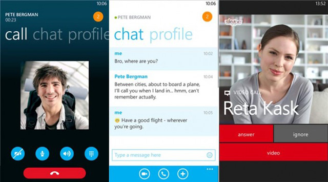 Τα video-μηνύματα ήρθαν στο Skype για Windows Phone 8