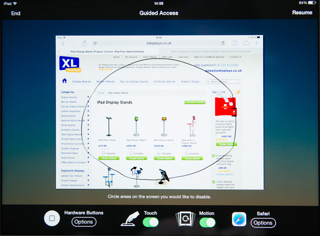 iOS 7, κλειδώστε το iPad σε μία μόνο εφαρμογή, ιδανικό για παιδιά