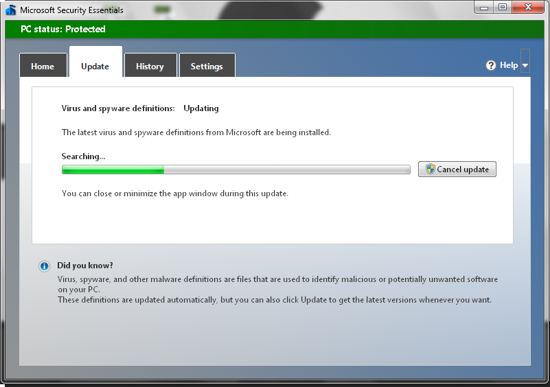 Security Essentials, παράταση ενημερώσεων για Windows XP έως το 2015