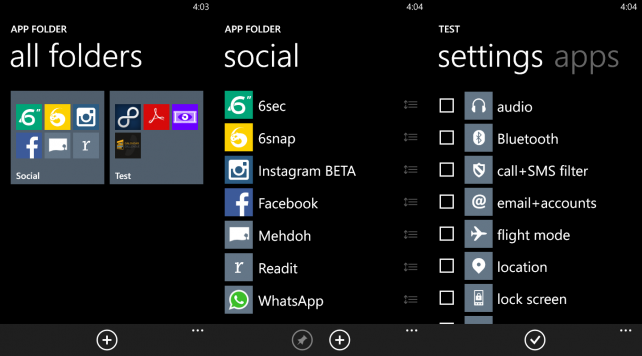 App Folder, η Nokia φέρνει τους φακέλους στα Windows Phone 8
