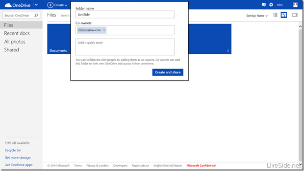 Το OneDrive αποκτά κοινόχρηστους φακέλους, η ομαδική εργασία αποκτά νόημα