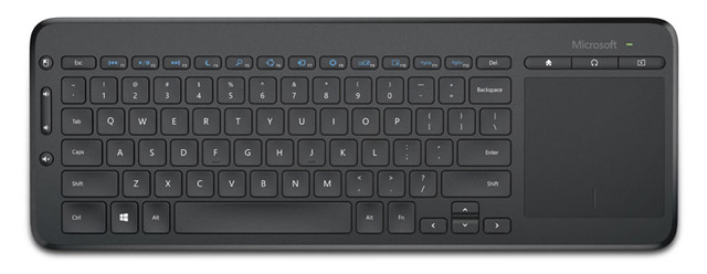 Microsoft All-in-One Media Keyboard, αυτό είναι για το σαλόνι σου