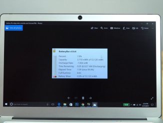 Εμφάνιση ποσοστού μπαταρίας στην taskbar των Windows