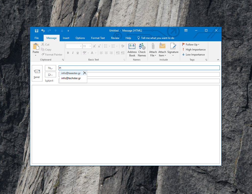  Email Autocomplete Outlook Techster gr
